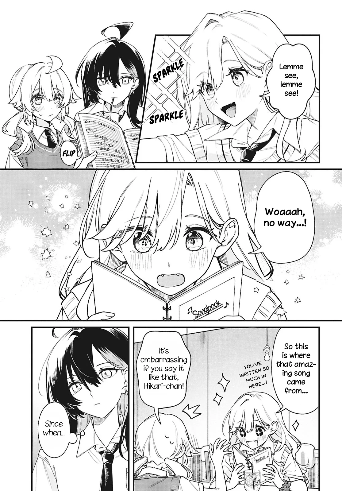 Kimi ga Hoeru Tame no Uta wo, capítulo 12, página 7