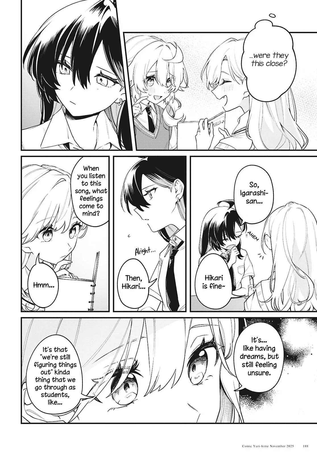 Kimi ga Hoeru Tame no Uta wo, capítulo 12, página 8