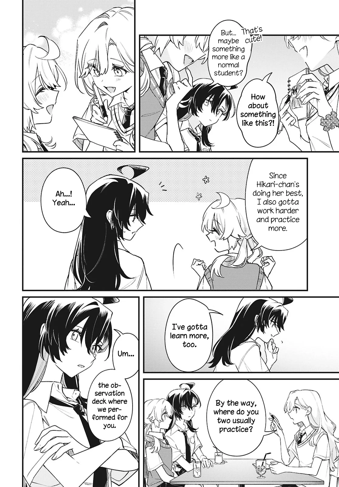 Kimi ga Hoeru Tame no Uta wo, capítulo 12, página 10