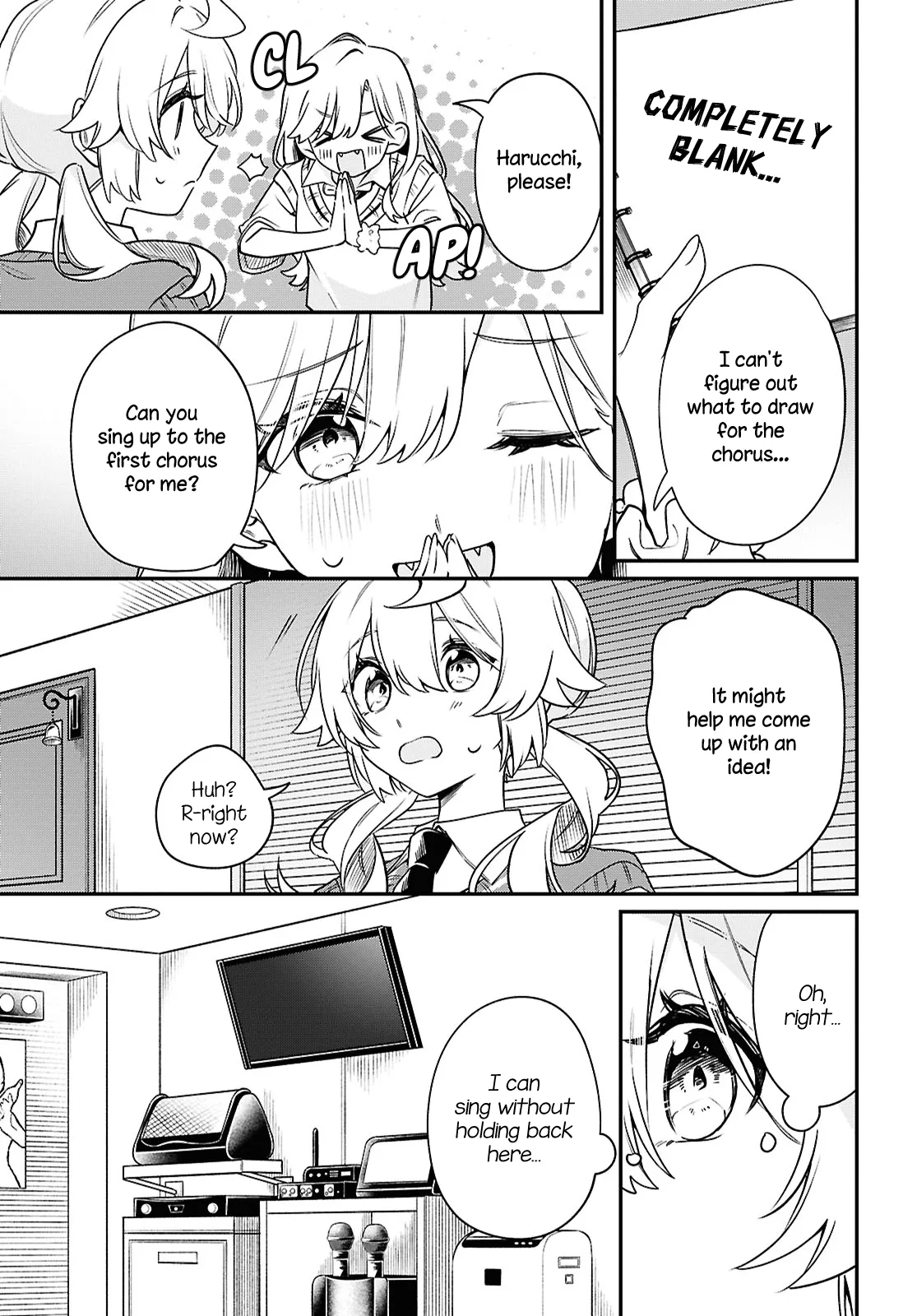 Kimi ga Hoeru Tame no Uta wo, capítulo 13, página 5