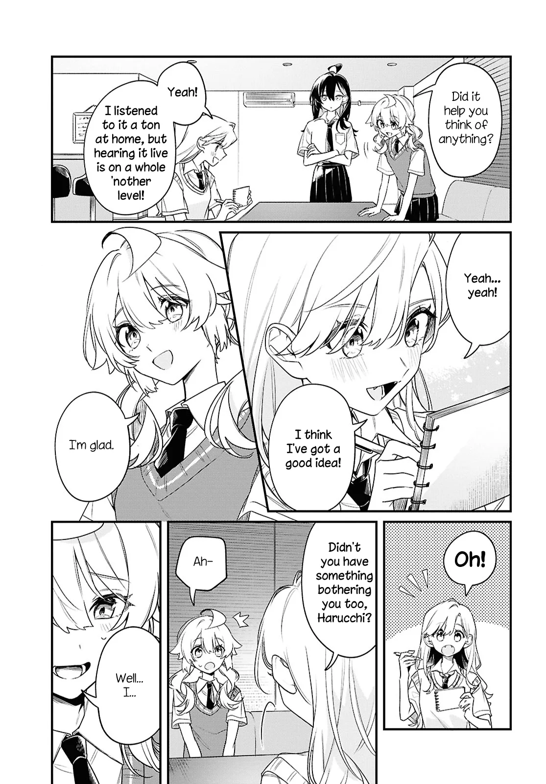 Kimi ga Hoeru Tame no Uta wo, capítulo 13, página 9