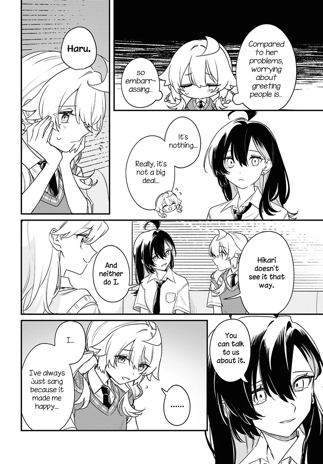 Kimi ga Hoeru Tame no Uta wo, capítulo 13, página 10