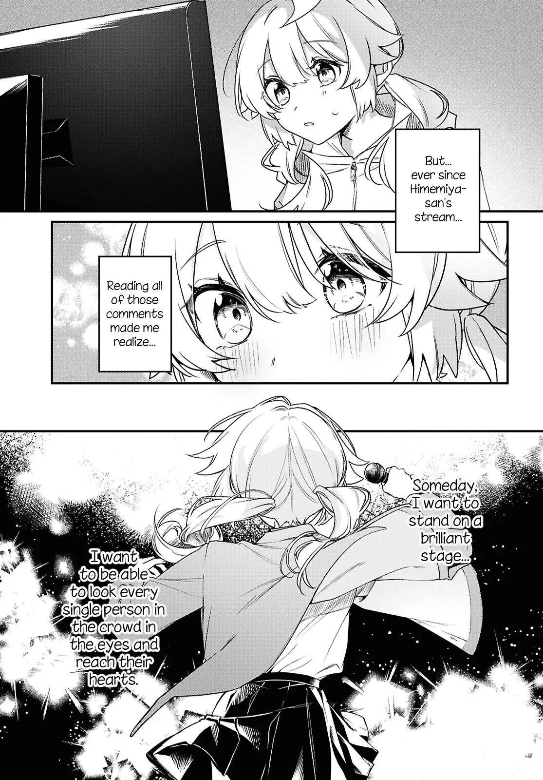 Kimi ga Hoeru Tame no Uta wo, capítulo 13, página 11