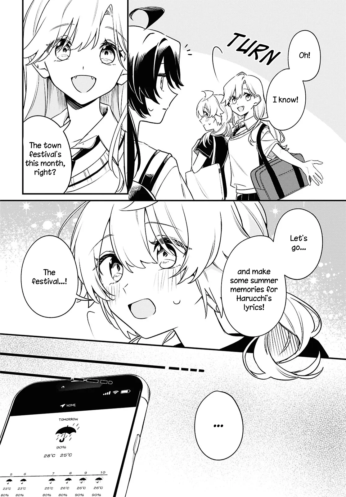 Kimi ga Hoeru Tame no Uta wo, capítulo 14, página 12