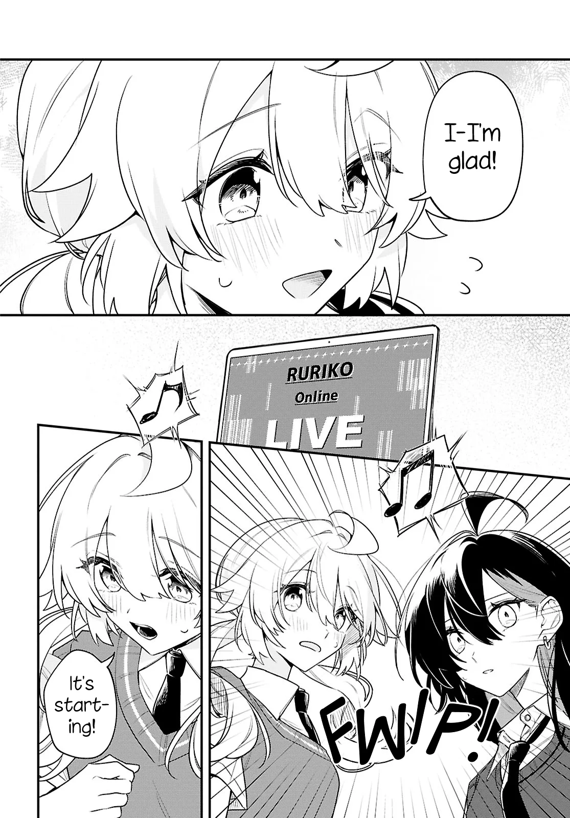 Kimi ga Hoeru Tame no Uta wo, capítulo 16, página 8