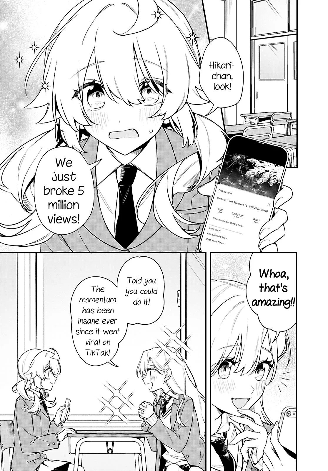 Kimi ga Hoeru Tame no Uta wo, capítulo 17, página 2