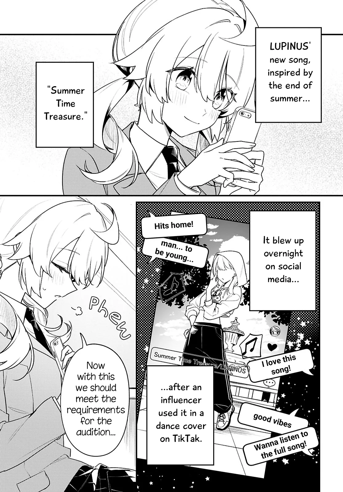Kimi ga Hoeru Tame no Uta wo, capítulo 17, página 3