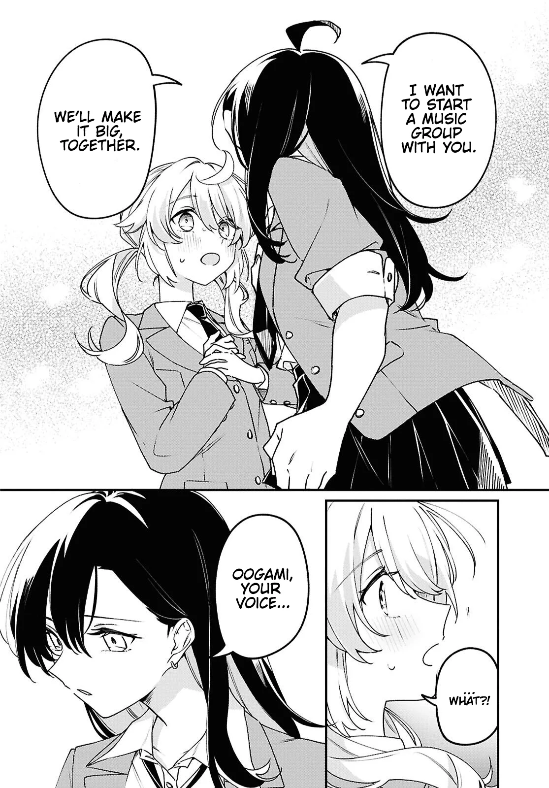 Kimi ga Hoeru Tame no Uta wo, capítulo 2, página 2