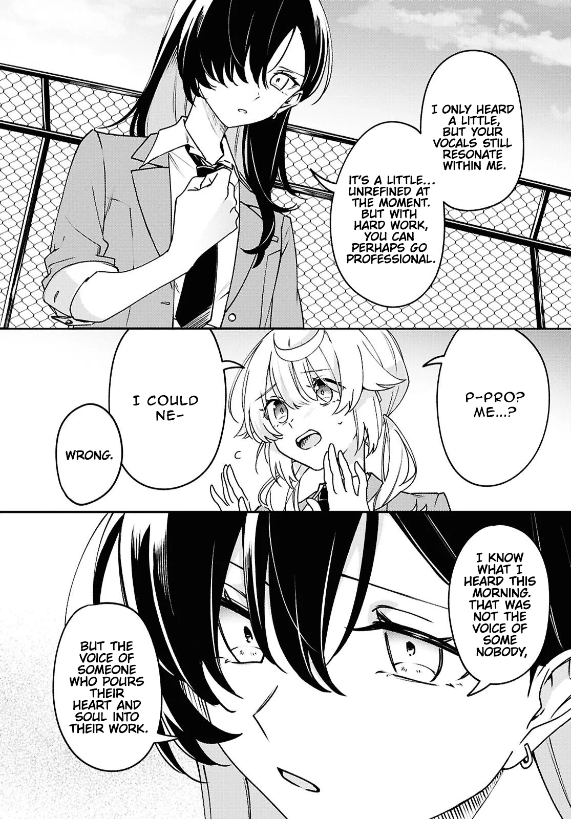Kimi ga Hoeru Tame no Uta wo, capítulo 2, página 5