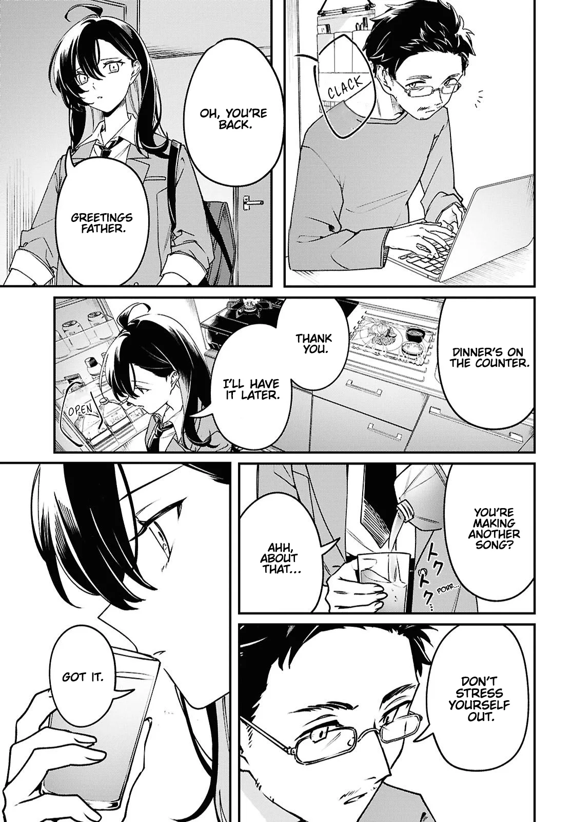 Kimi ga Hoeru Tame no Uta wo, capítulo 2, página 11