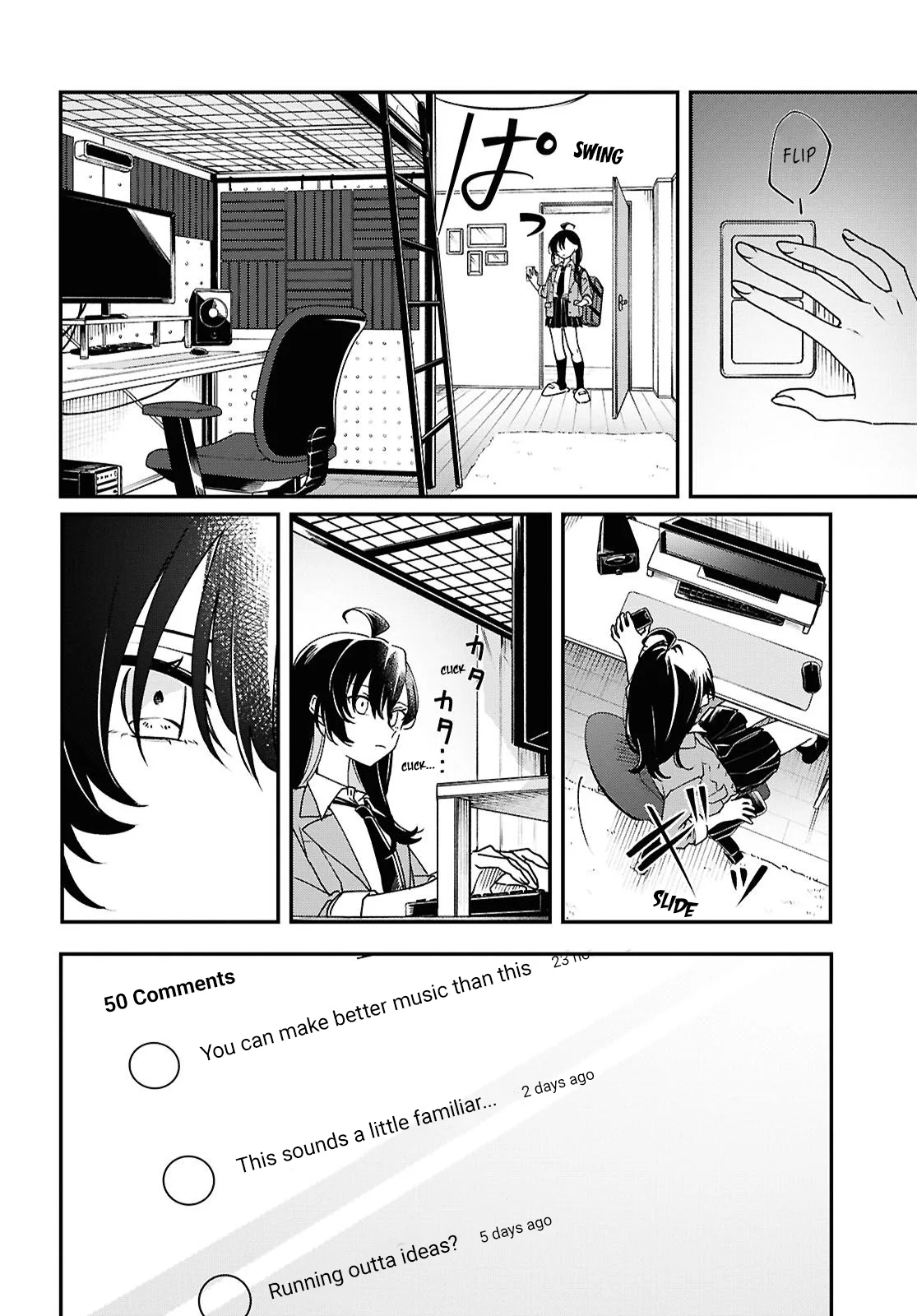Kimi ga Hoeru Tame no Uta wo, capítulo 2, página 12