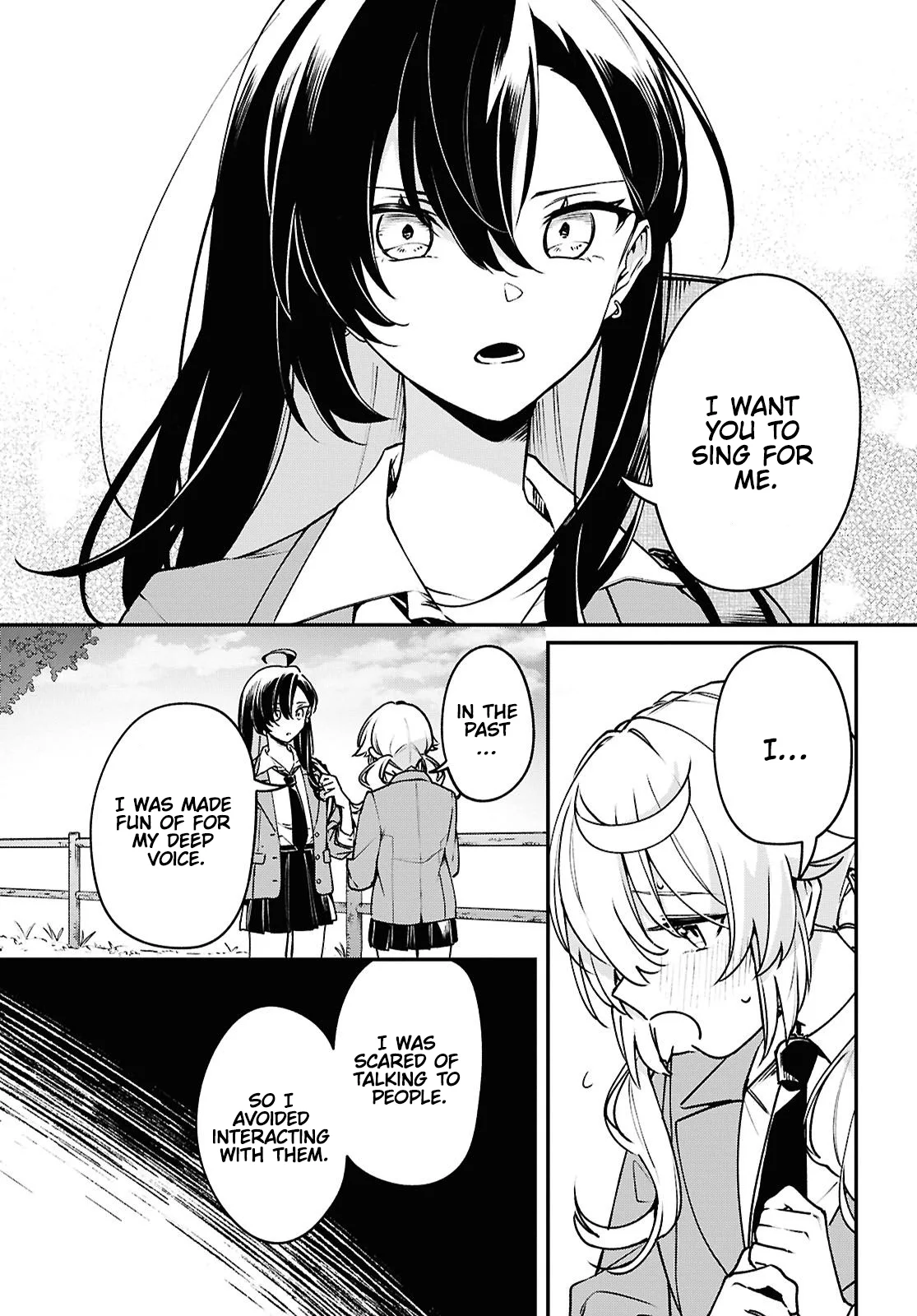 Kimi ga Hoeru Tame no Uta wo, capítulo 2, página 30