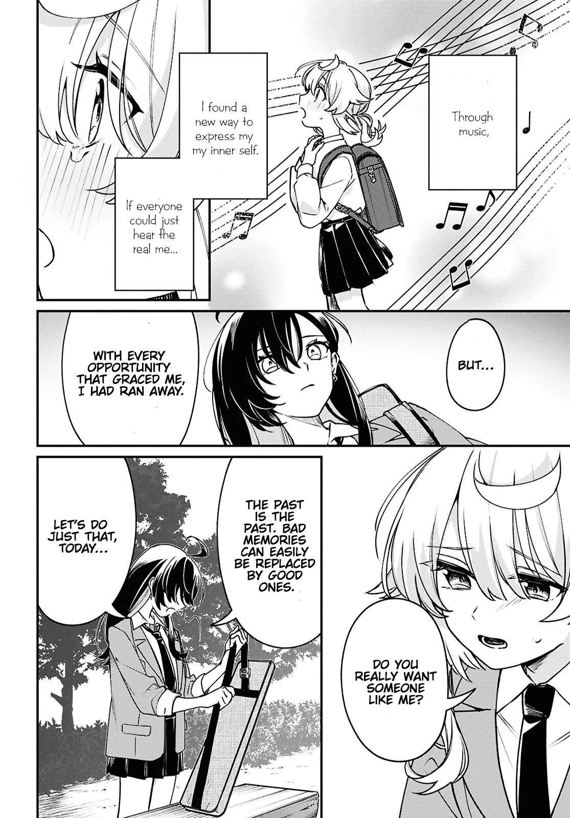 Kimi ga Hoeru Tame no Uta wo, capítulo 2, página 31