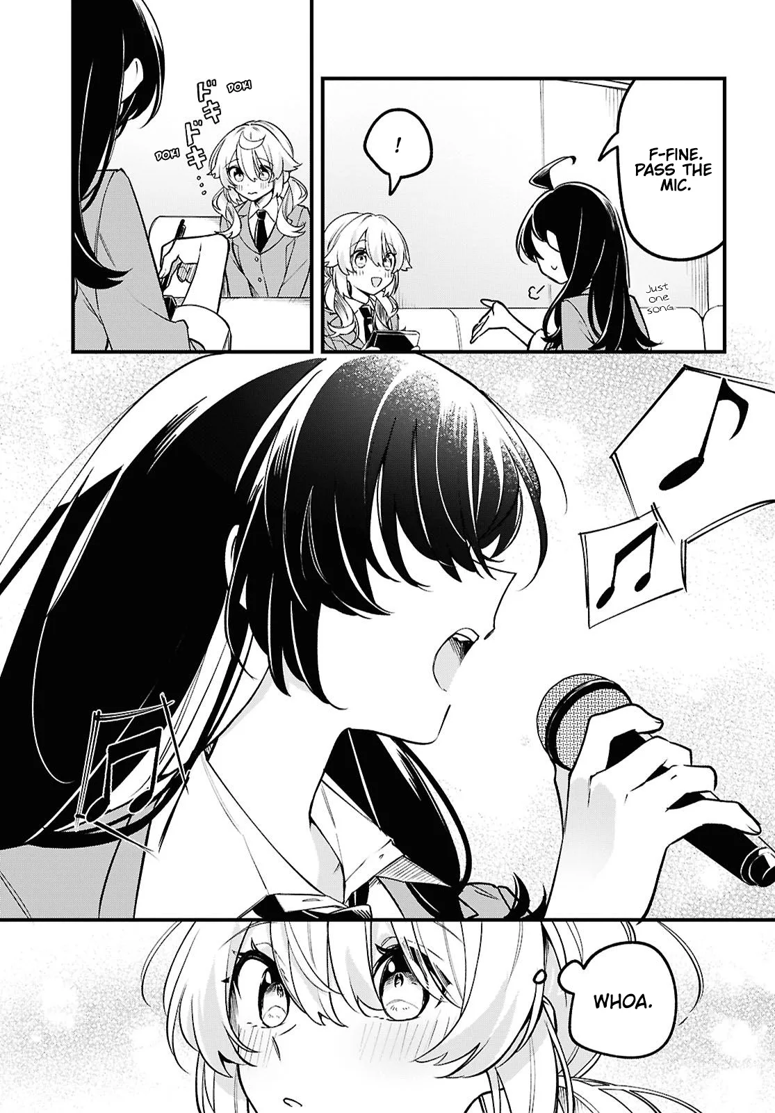 Kimi ga Hoeru Tame no Uta wo, capítulo 3, página 13