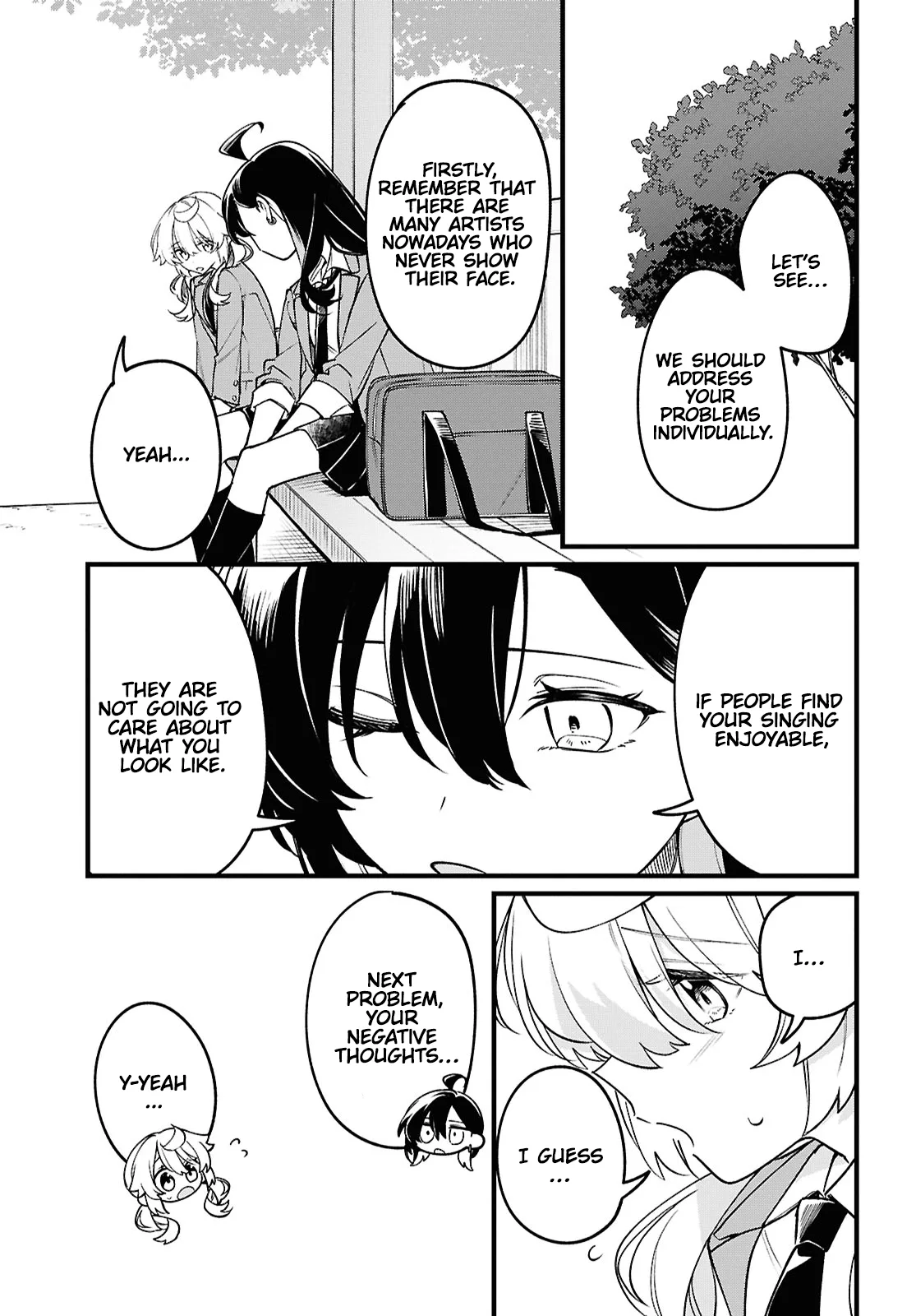 Kimi ga Hoeru Tame no Uta wo, capítulo 4, página 17
