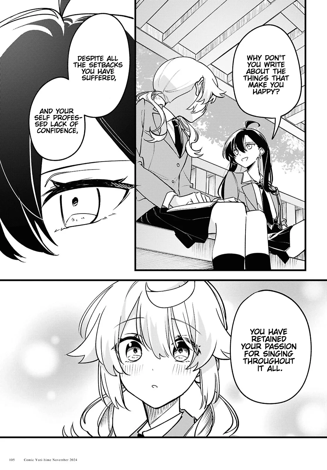Kimi ga Hoeru Tame no Uta wo, capítulo 4, página 19