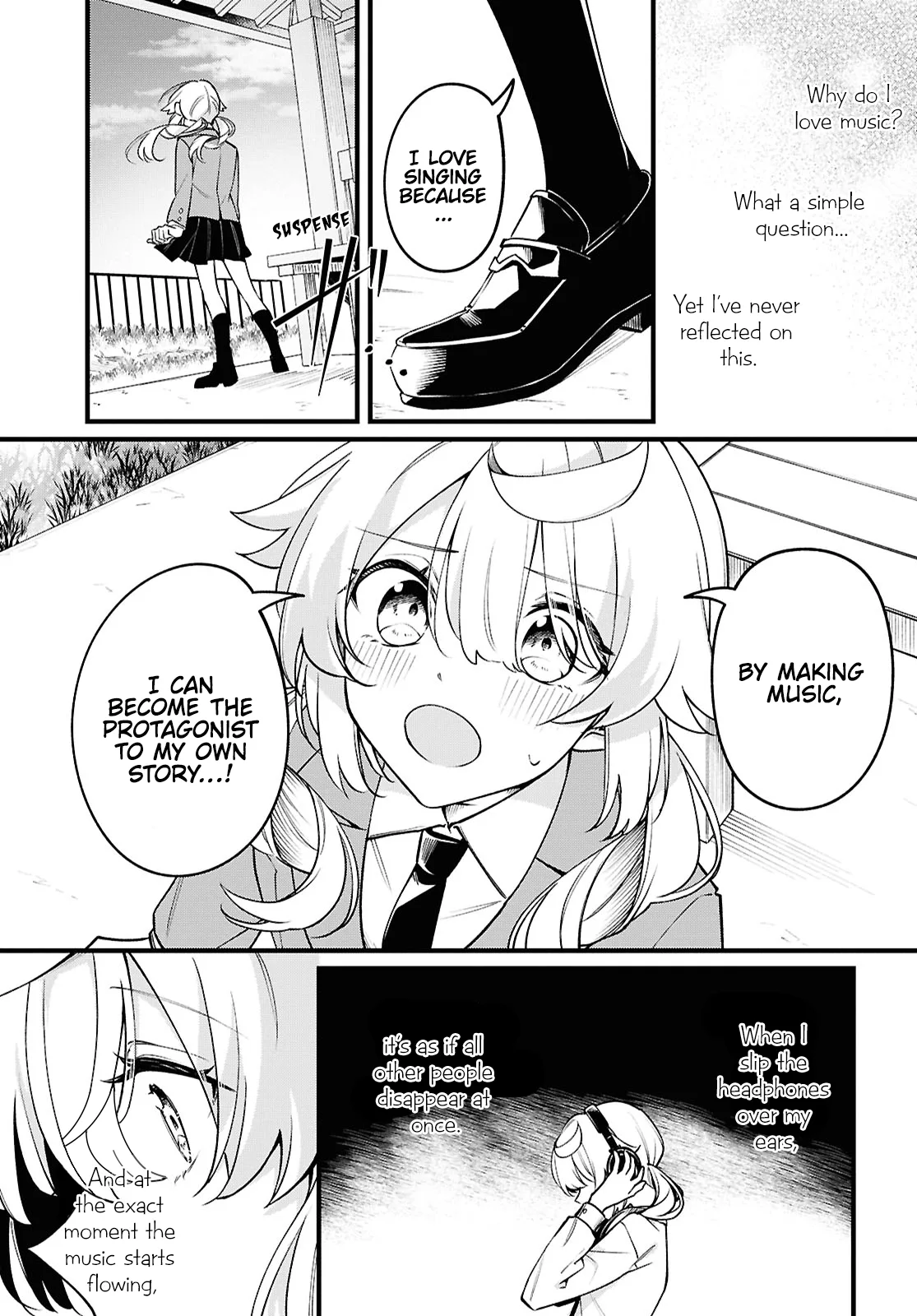 Kimi ga Hoeru Tame no Uta wo, capítulo 4, página 21