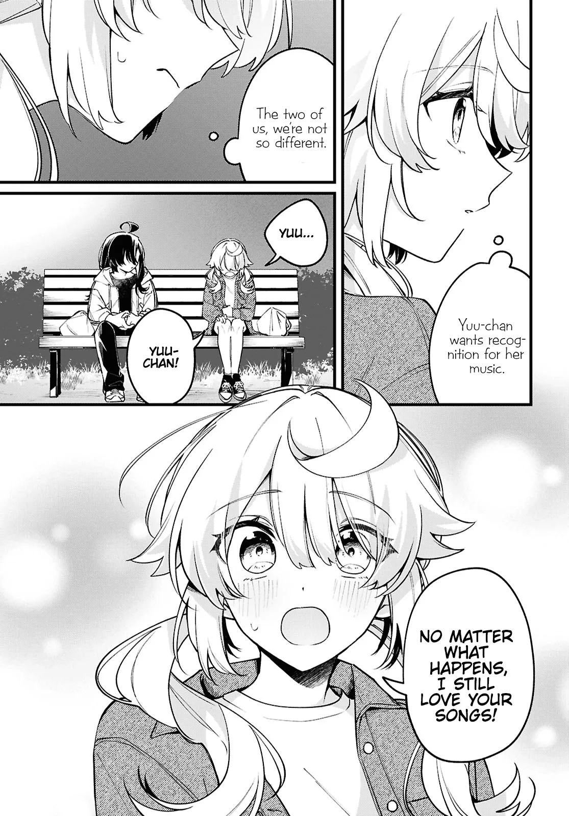 Kimi ga Hoeru Tame no Uta wo, capítulo 5, página 18