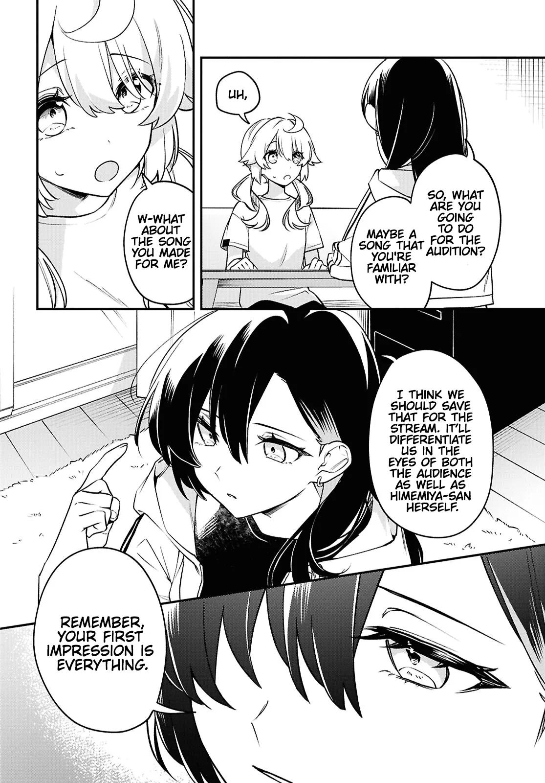 Kimi ga Hoeru Tame no Uta wo, capítulo 6, página 12