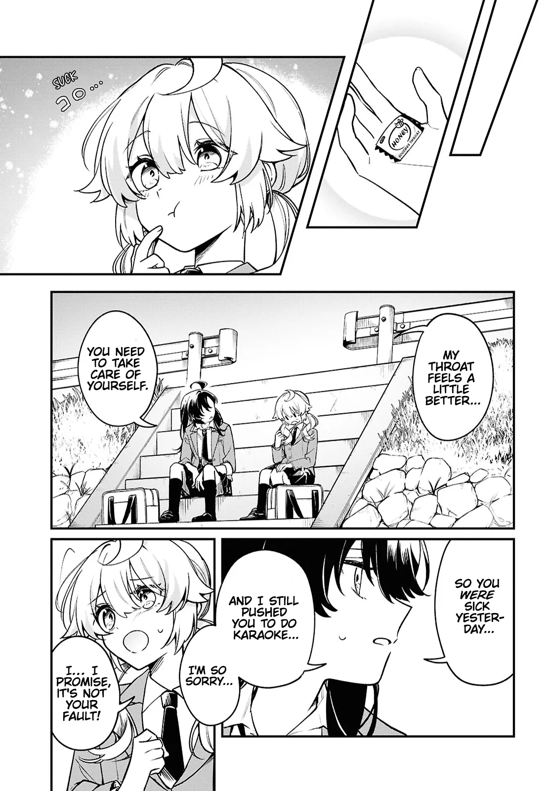 Kimi ga Hoeru Tame no Uta wo, capítulo 7, página 13