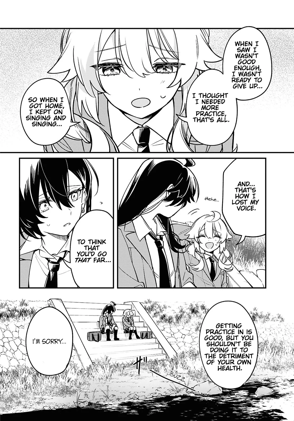 Kimi ga Hoeru Tame no Uta wo, capítulo 7, página 14