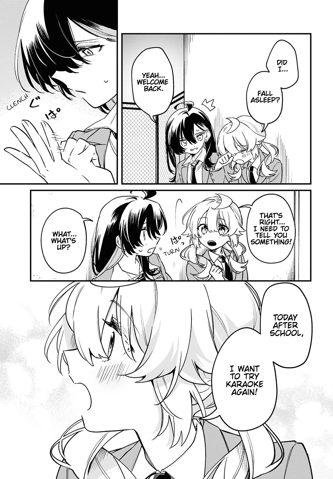 Kimi ga Hoeru Tame no Uta wo, capítulo 8, página 17