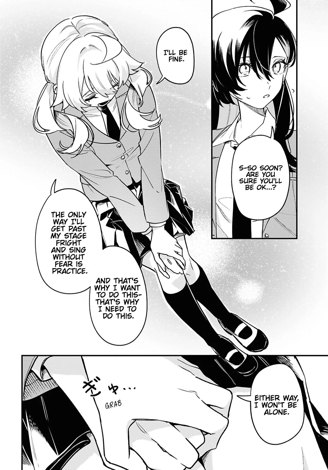 Kimi ga Hoeru Tame no Uta wo, capítulo 8, página 18