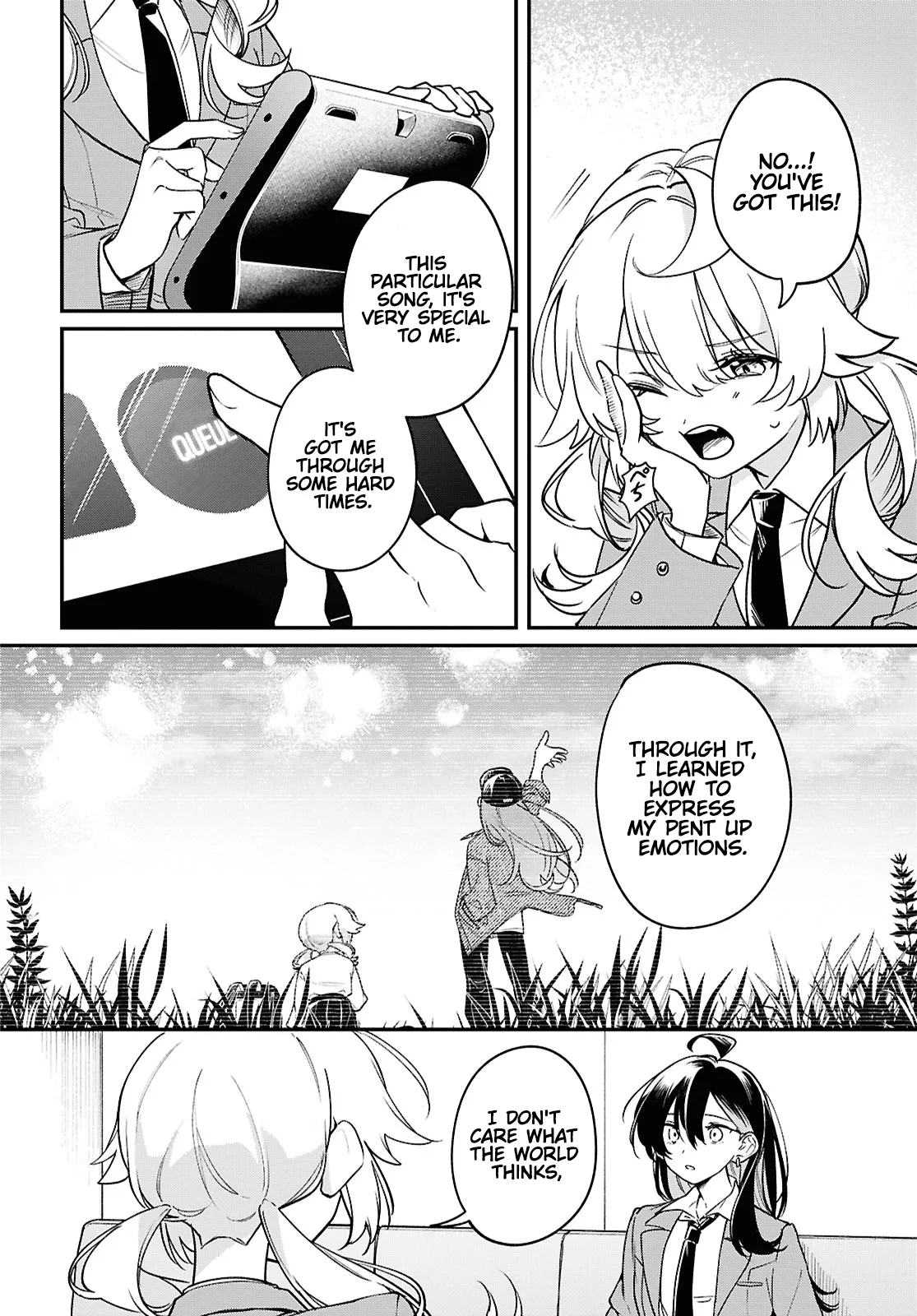 Kimi ga Hoeru Tame no Uta wo, capítulo 8, página 22