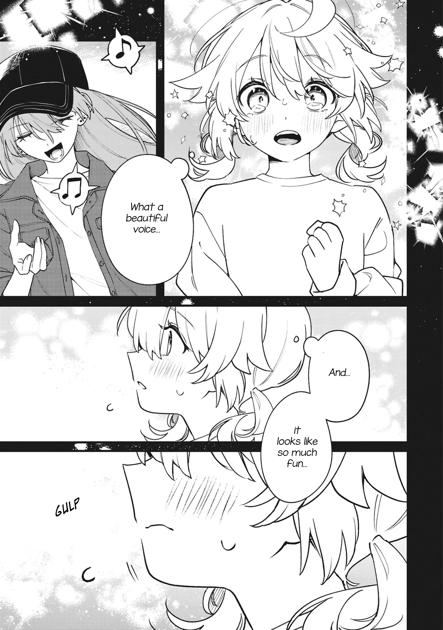 Kimi ga Hoeru Tame no Uta wo, capítulo 9.1, página 8