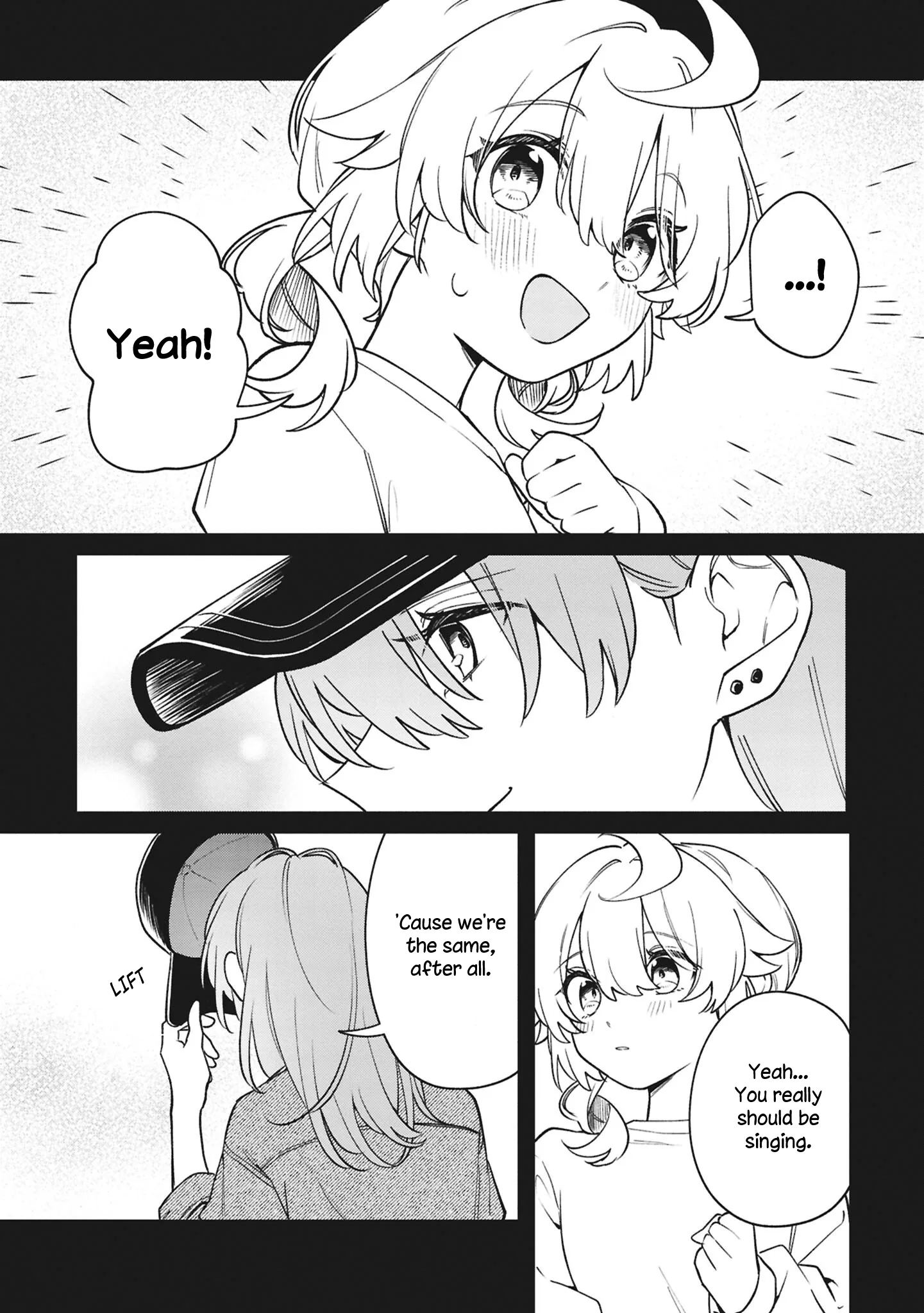 Kimi ga Hoeru Tame no Uta wo, capítulo 9.1, página 10