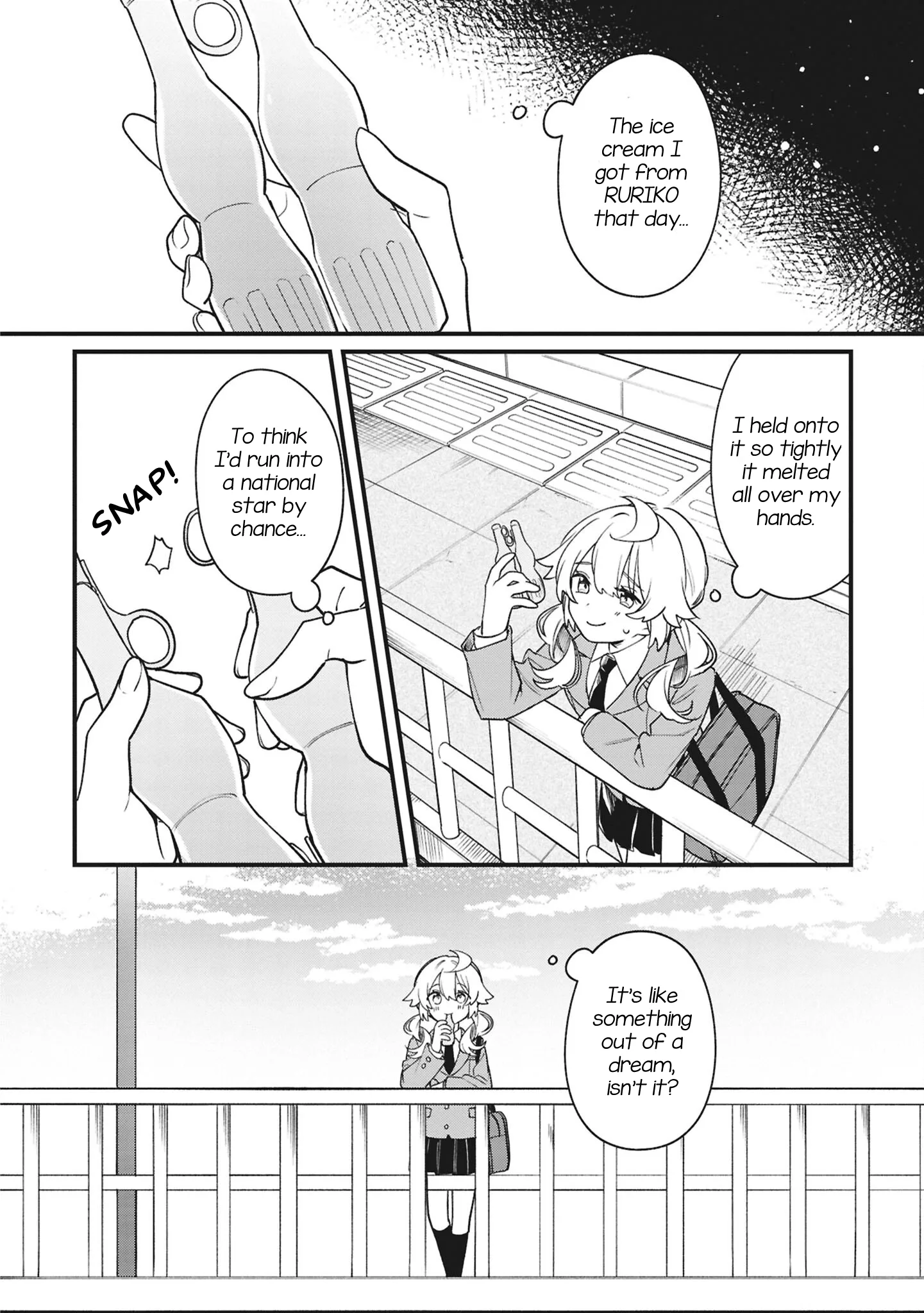 Kimi ga Hoeru Tame no Uta wo, capítulo 9.1, página 13