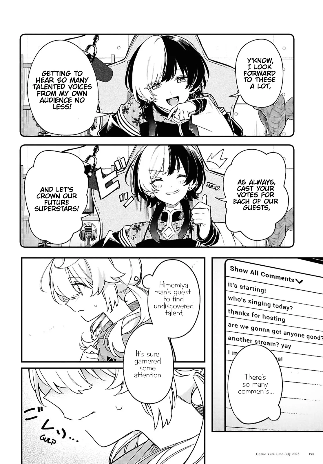 Kimi ga Hoeru Tame no Uta wo, capítulo 9, página 2