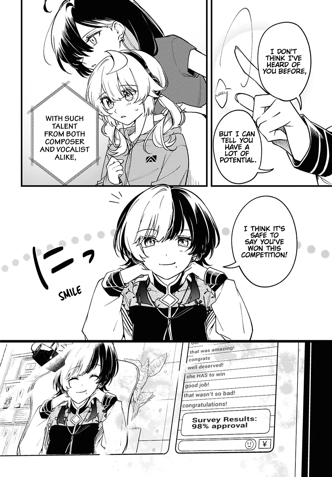 Kimi ga Hoeru Tame no Uta wo, capítulo 9, página 27