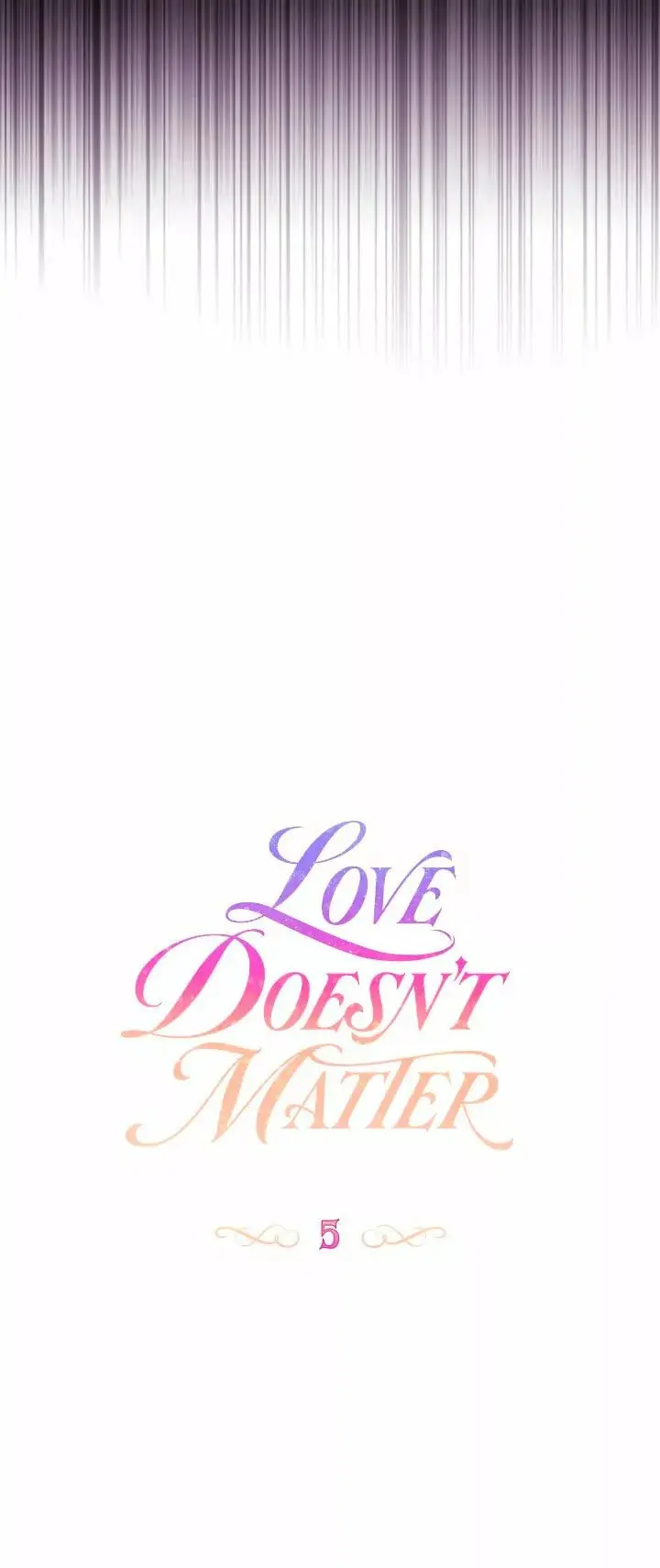 Love Doesn't Matter capítulo 5, página 5