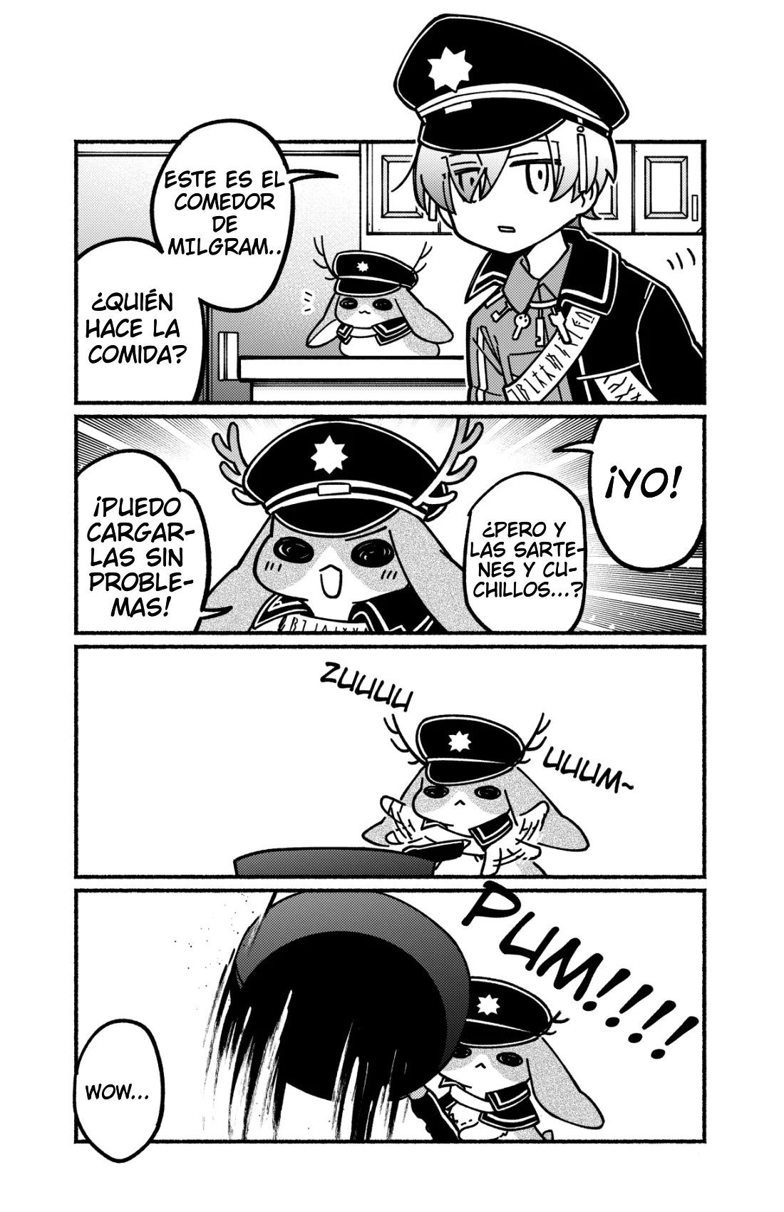 Minigram (MILGRAM 4koma) capítulo 1, página 1