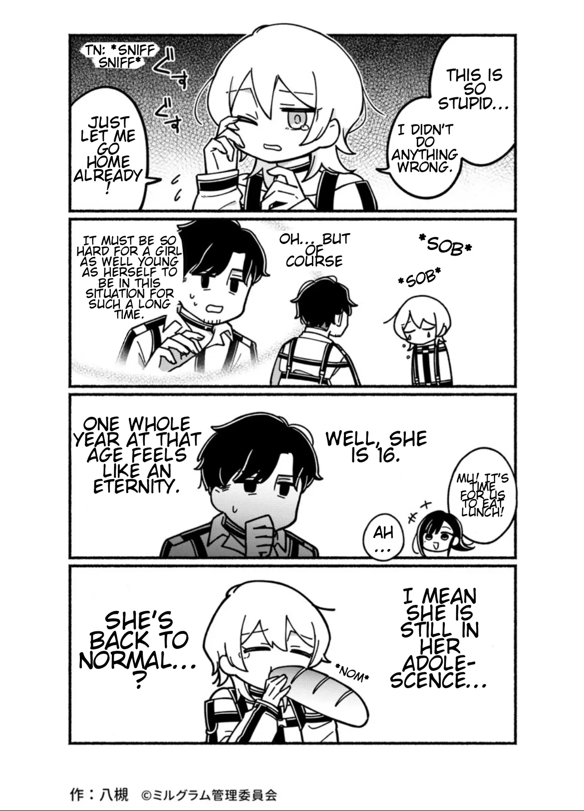 Minigram (MILGRAM 4koma) capítulo 15, página 1