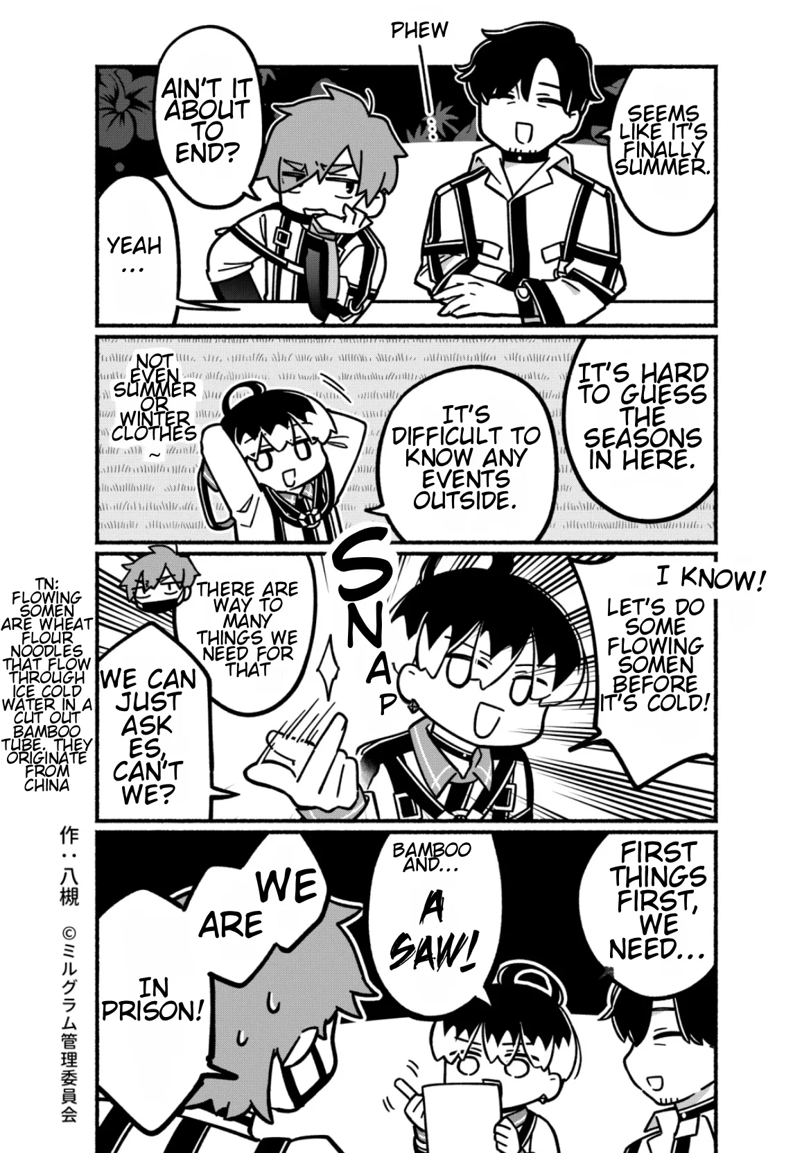 Minigram (MILGRAM 4koma) capítulo 18, página 1