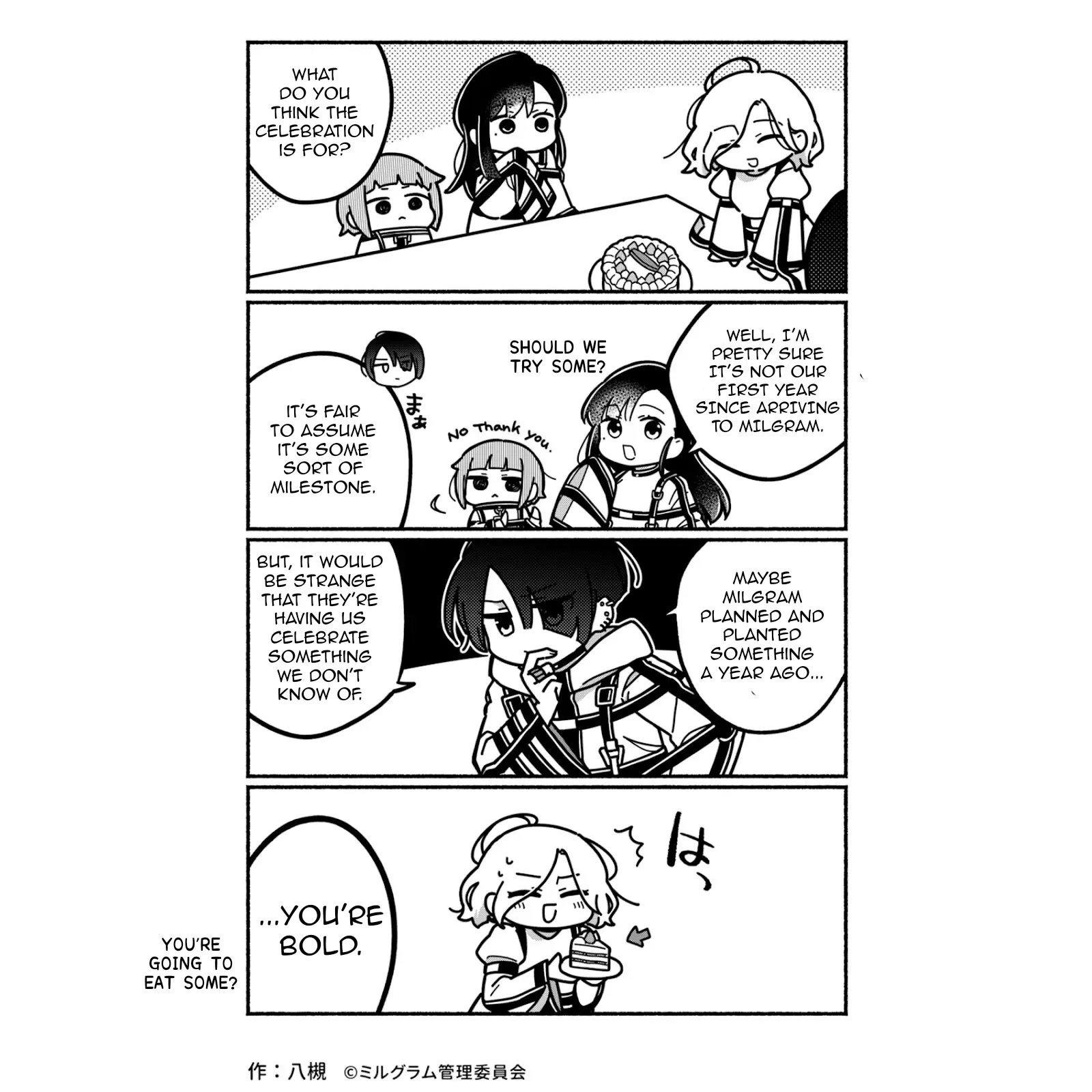 Minigram (MILGRAM 4koma) capítulo 25, página 2