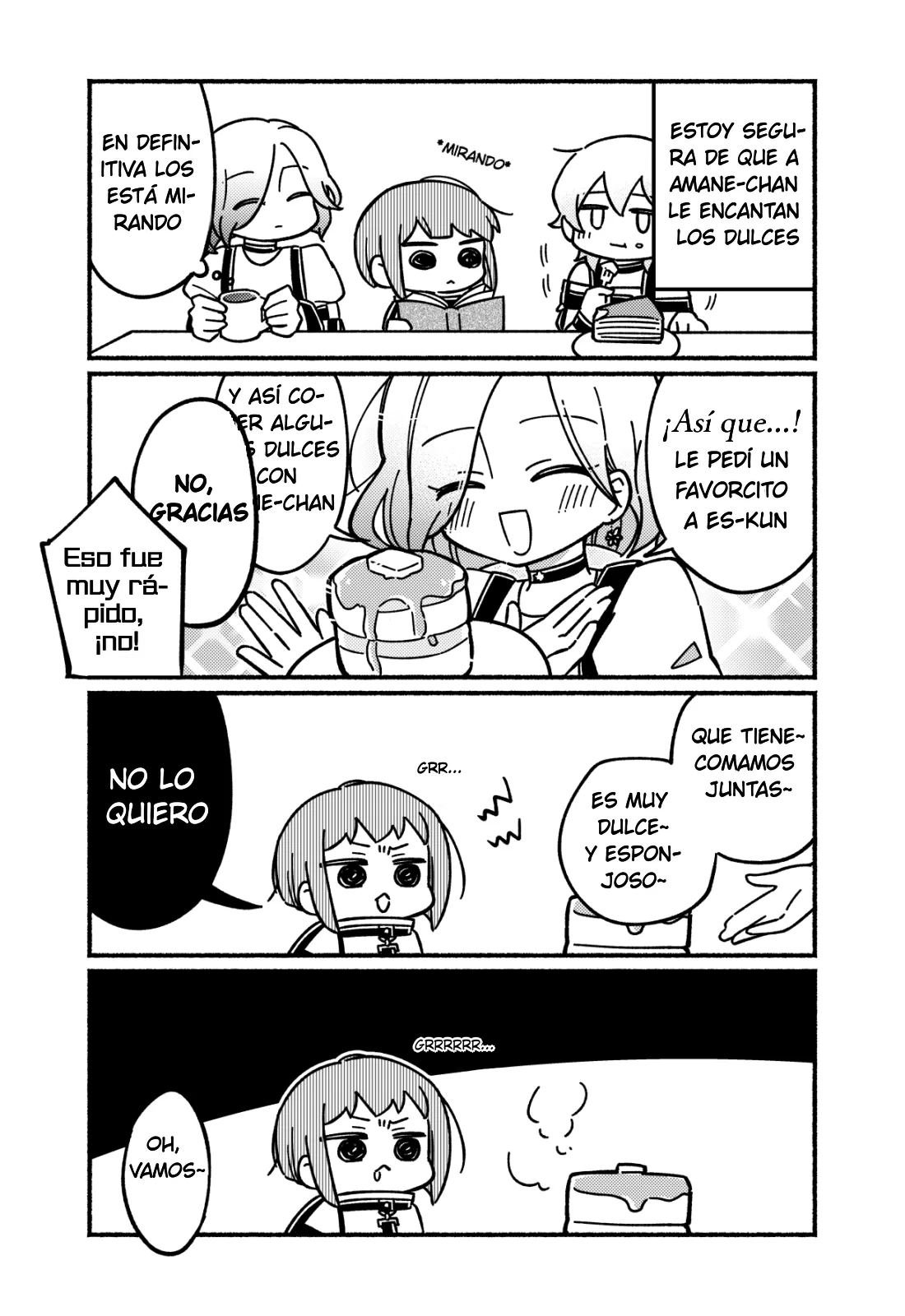 Minigram (MILGRAM 4koma) capítulo 3, página 1