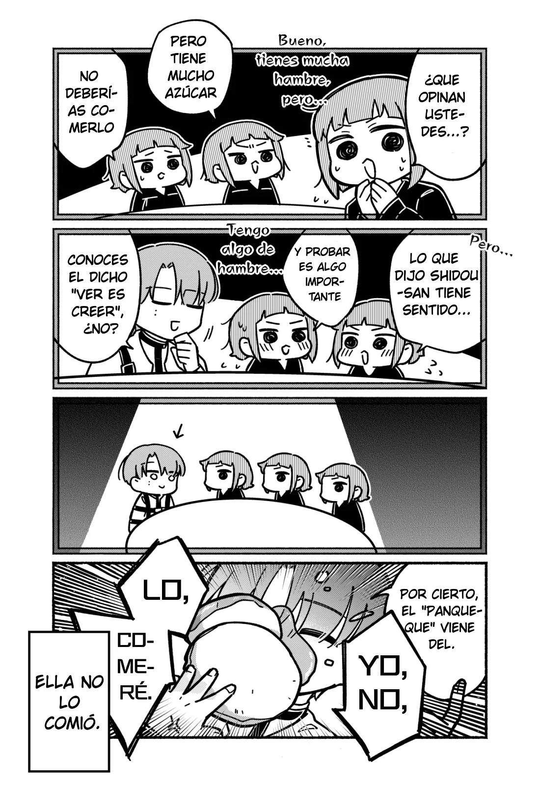 Minigram (MILGRAM 4koma) capítulo 3, página 3