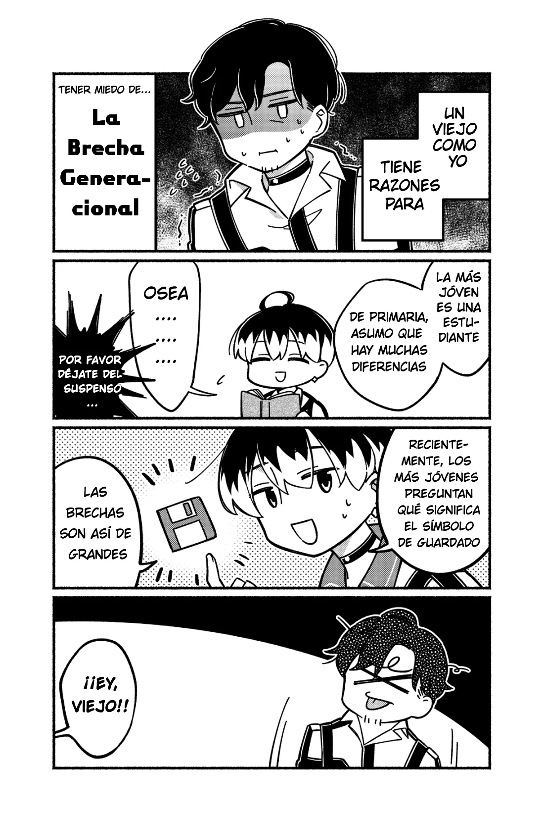 Minigram (MILGRAM 4koma) capítulo 4, página 1