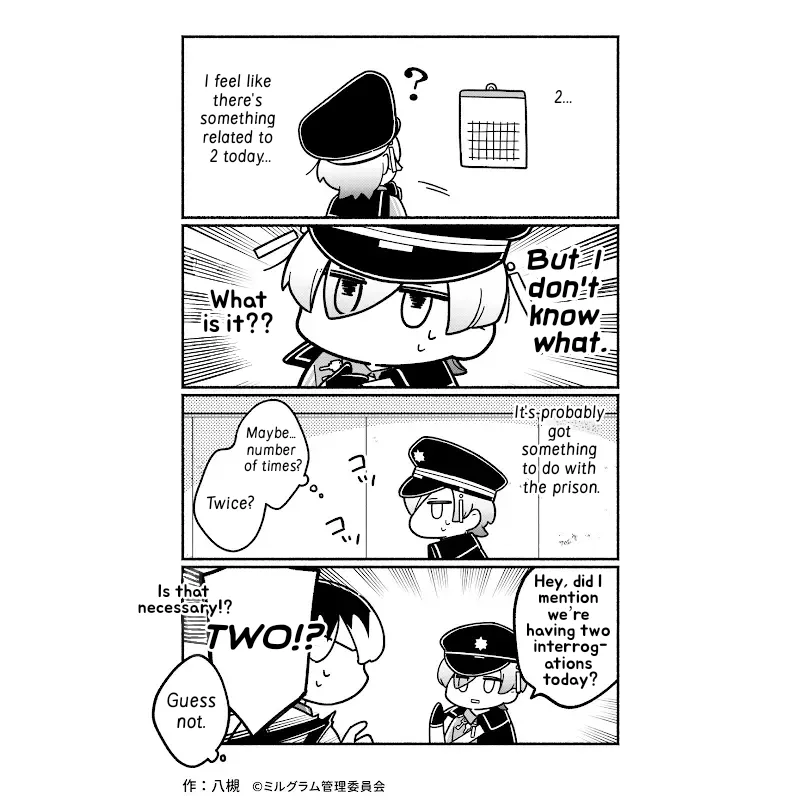 Minigram (MILGRAM 4koma) capítulo 46, página 1