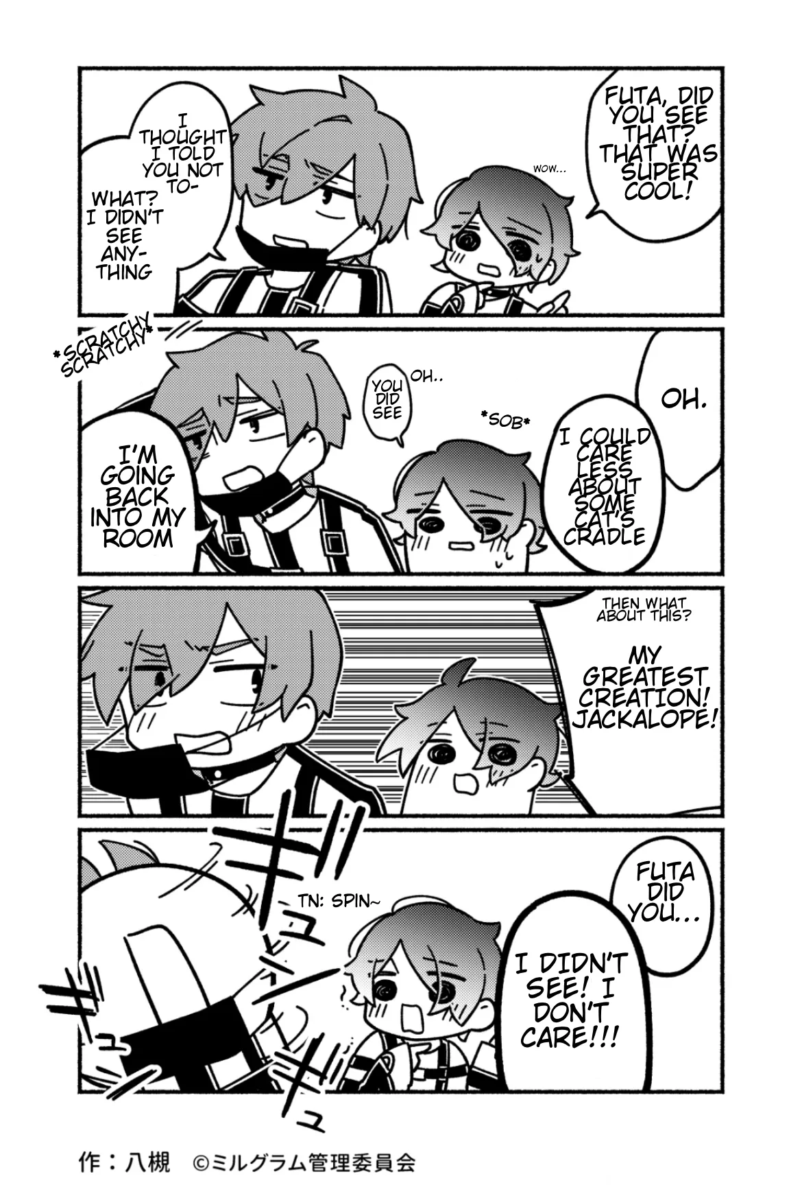 Minigram (MILGRAM 4koma) capítulo 6, página 2
