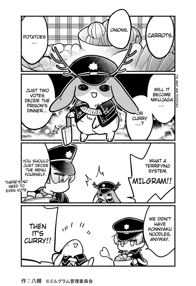Minigram (MILGRAM 4koma) capítulo 74, página 1
