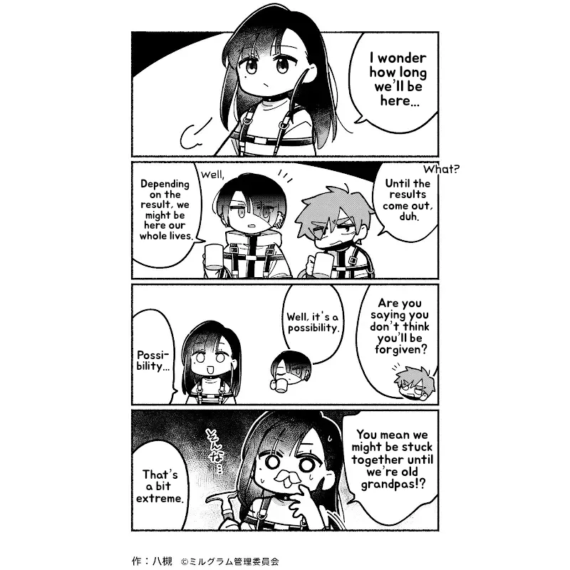 Minigram (MILGRAM 4koma) capítulo 85, página 1