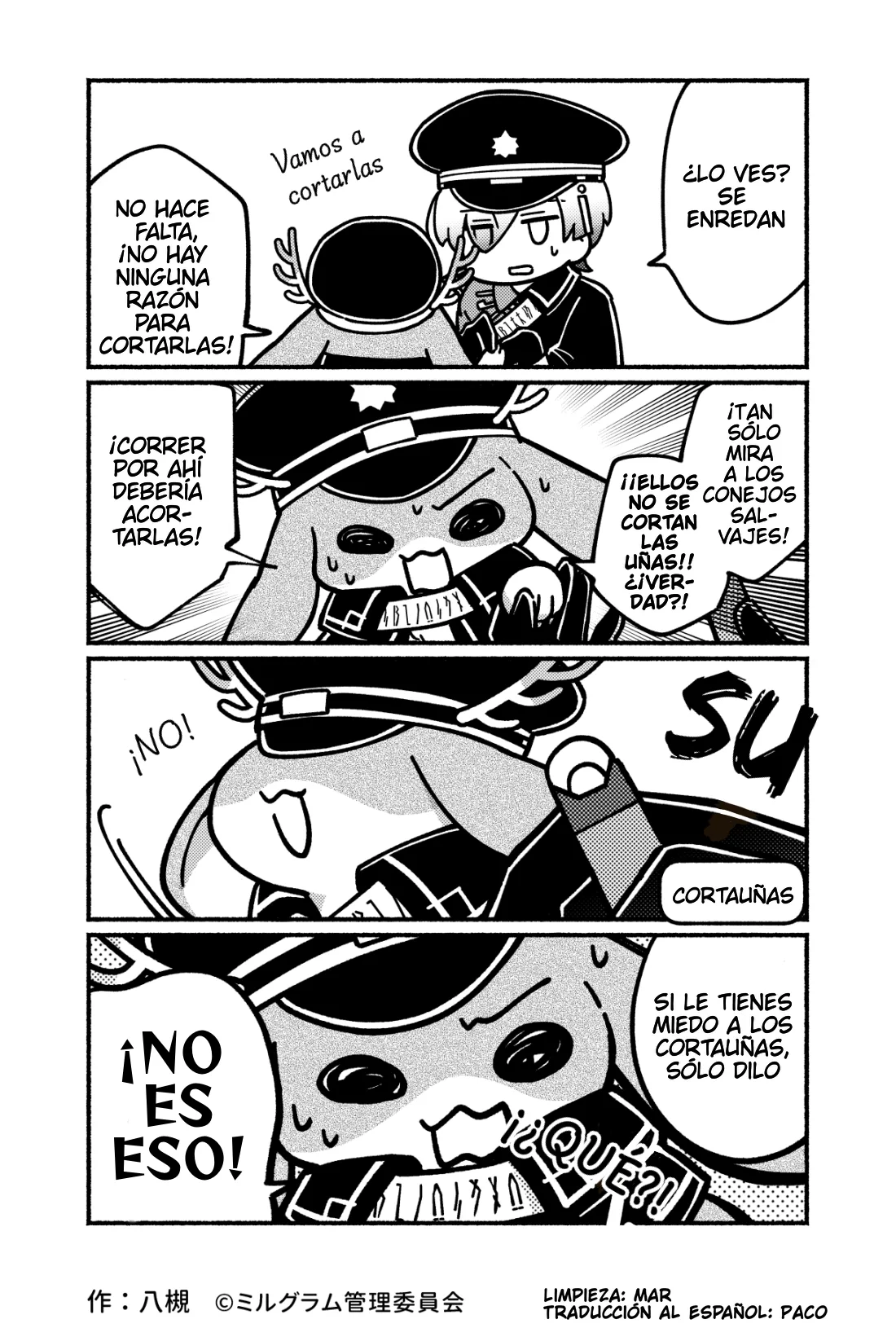 Minigram (MILGRAM 4koma) capítulo 9, página 2