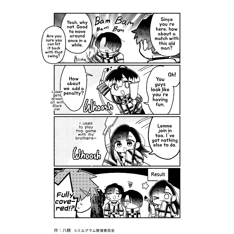 Minigram (MILGRAM 4koma) capítulo 90, página 2