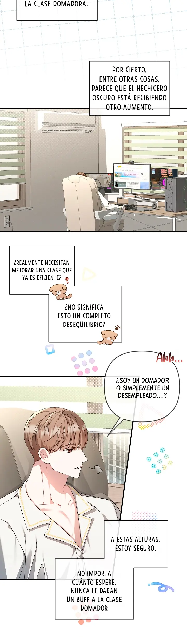La relación simbiotica entre un novato y un veterano capítulo 1, página 15