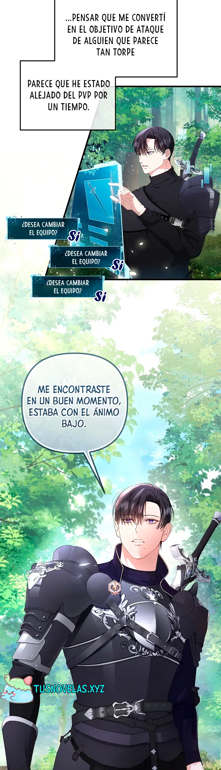 La relación simbiotica entre un novato y un veterano capítulo 1, página 27