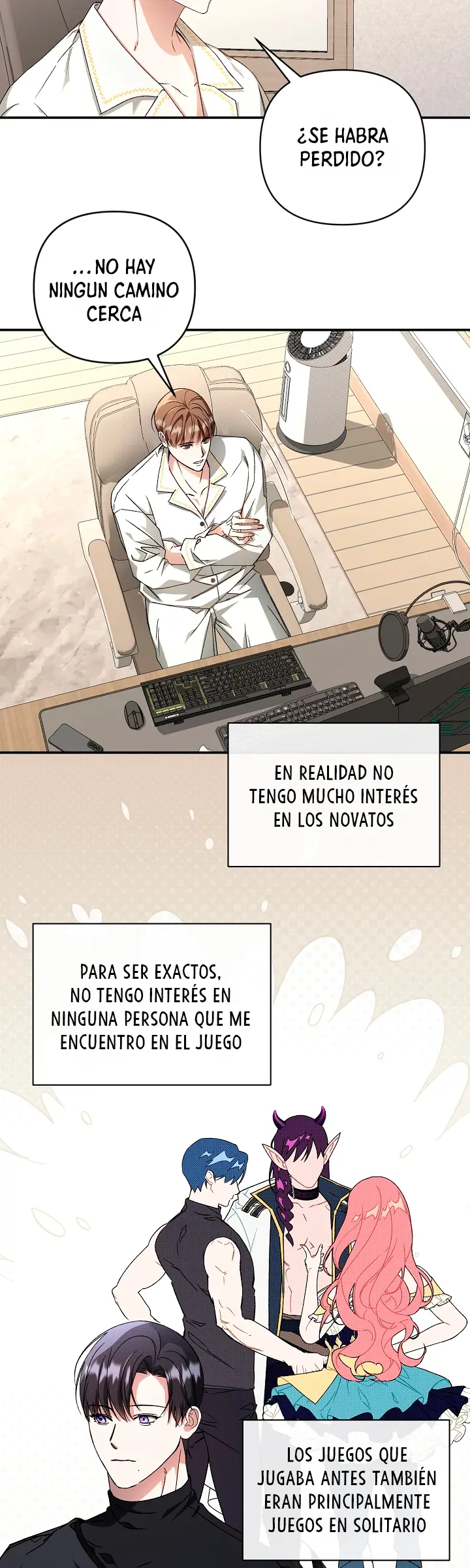 La relación simbiotica entre un novato y un veterano capítulo 1, página 30